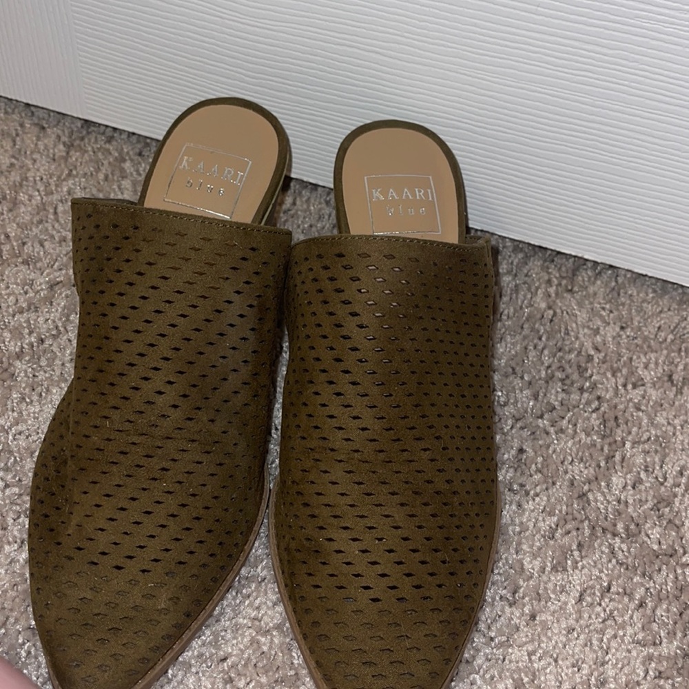Backless Ankle Boots
